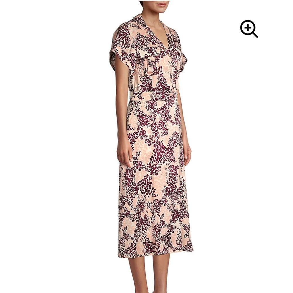 Equipment silk midi dress. Size 4.